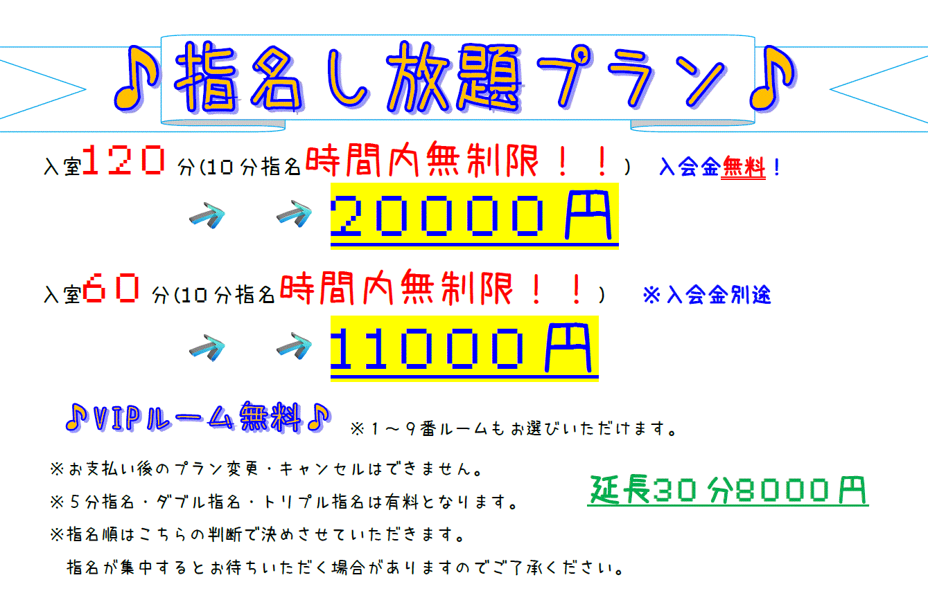 指名し放題プラン